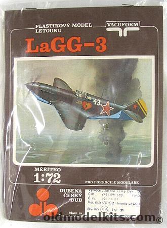 Dubena Cesky Dub 1/72 Lagg-3 Bagged - (Lagg3) plastic model kit